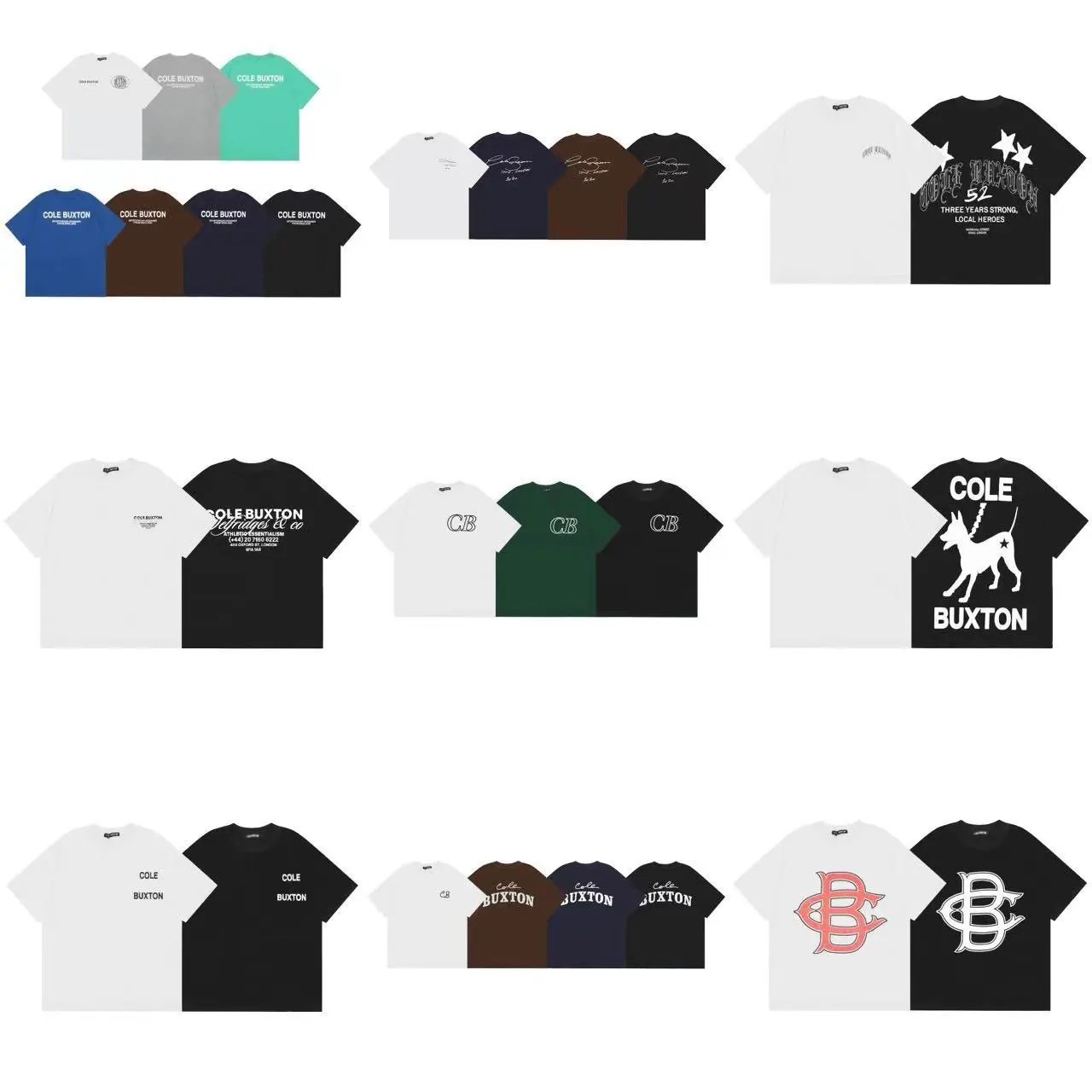 tShirts — Minimal Slogan Patch Tee from Weidian