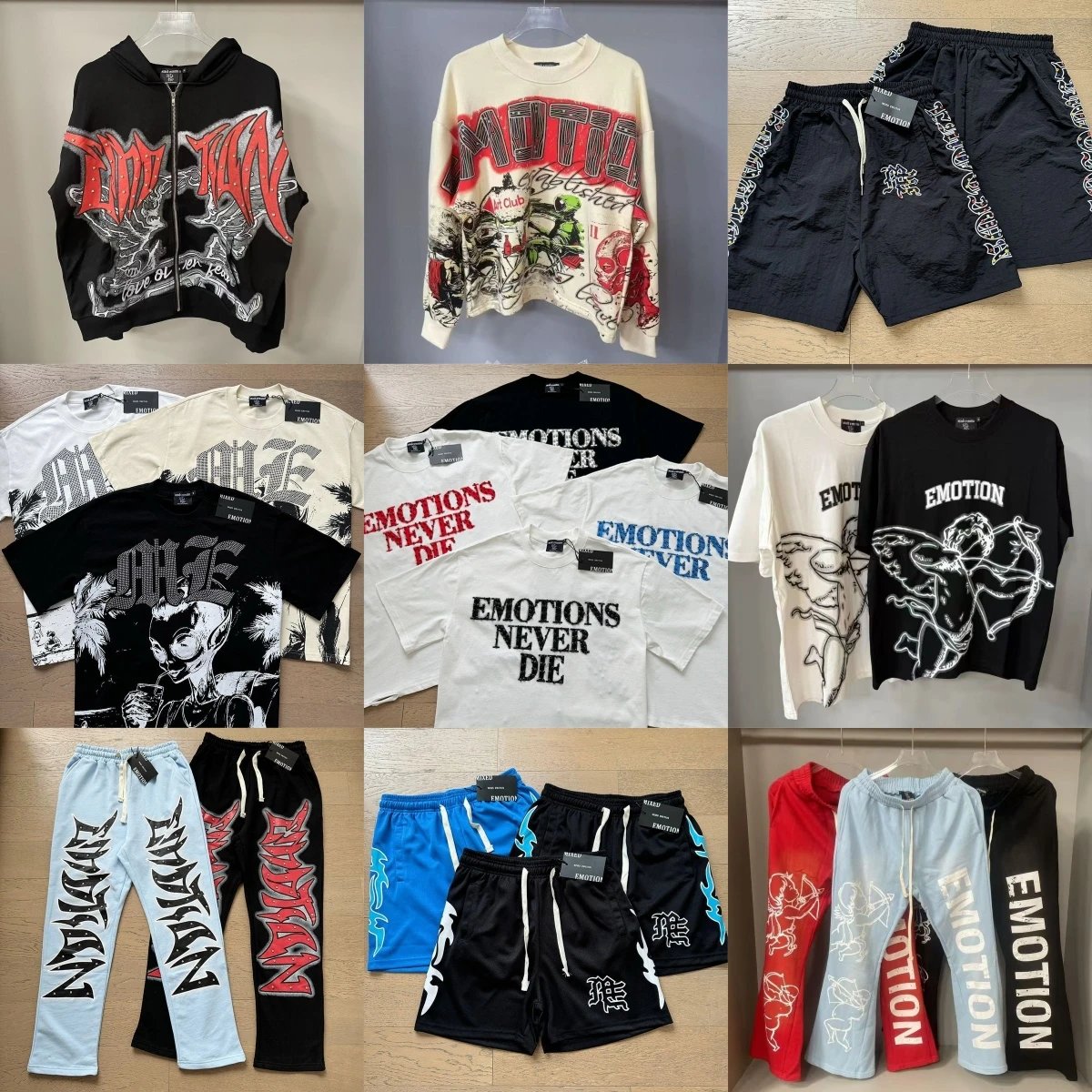 clothing — Street Print Hoodie and Jacket Mix from Weidian