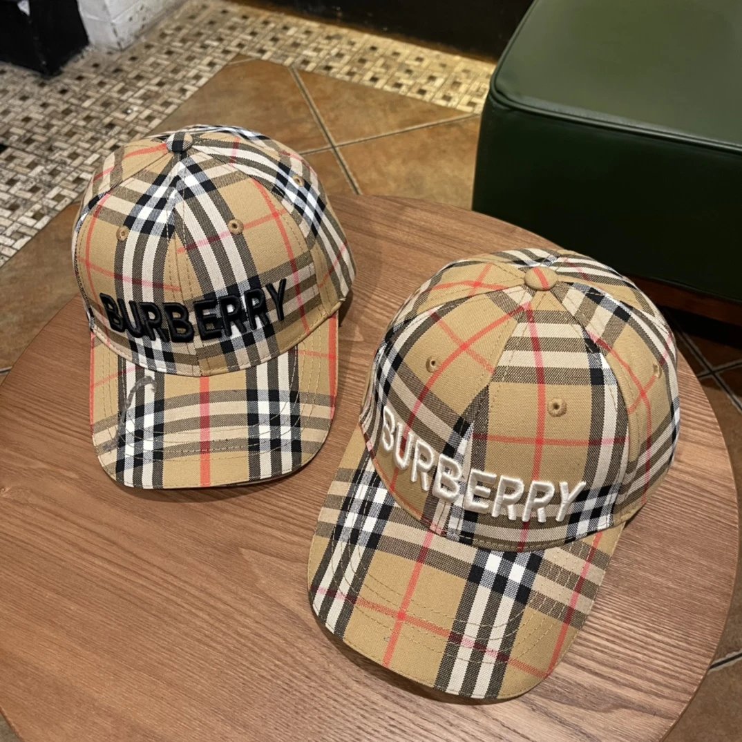 accessories — Checked Pattern Bucket Hat from Weidian