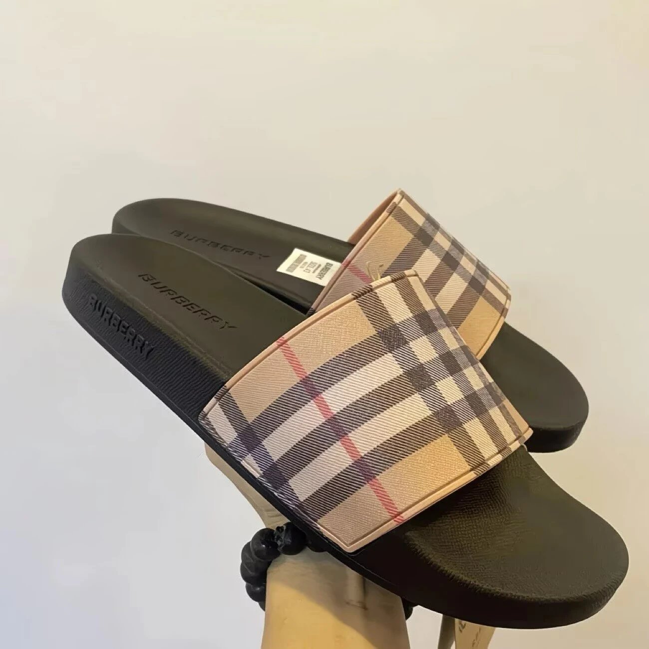 shoes — Logo Slide Sandals from Weidian