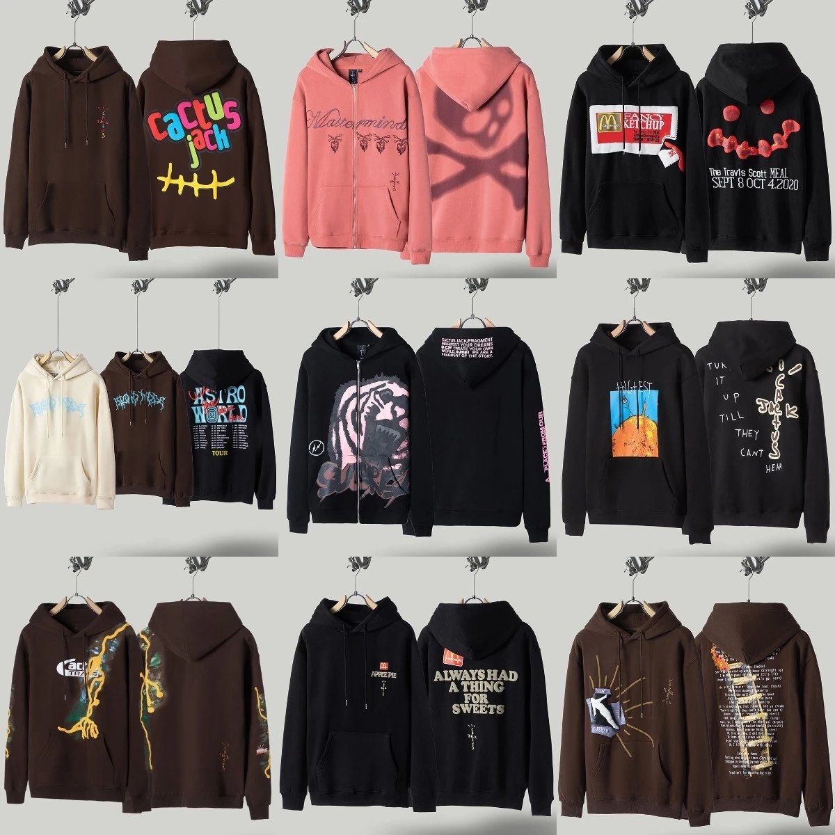 tracksuits — Fleece Hoodie and Jogger Set from Weidian