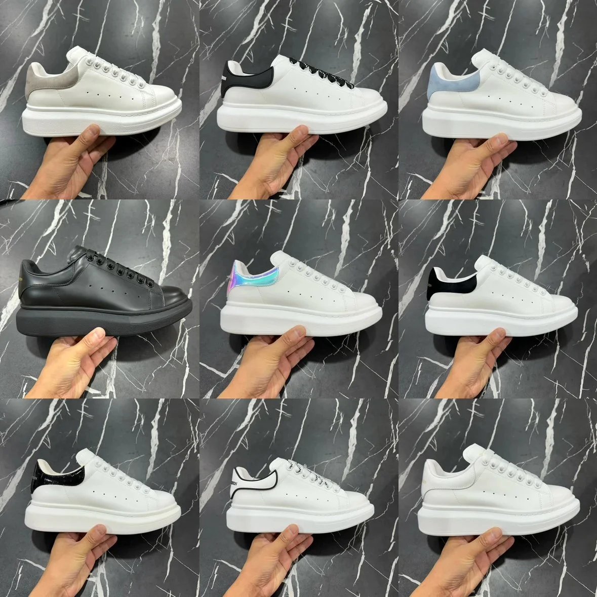 shoes — MK Style White Low Sneakers from Weidian