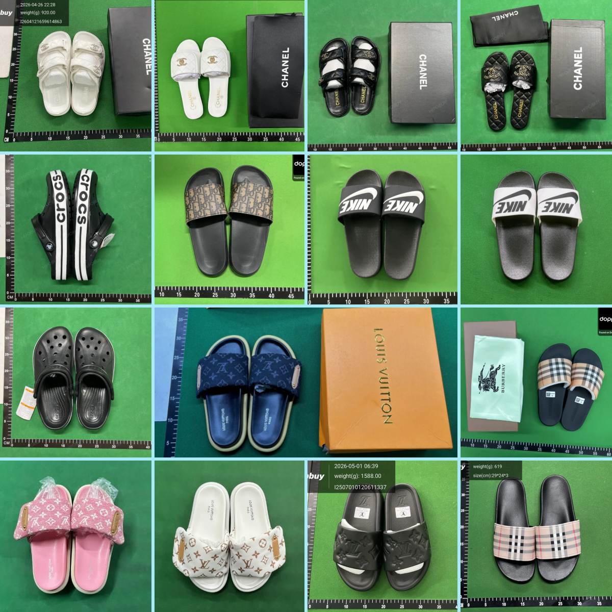 shoes — Soft Sole Couple Slides from Weidian
