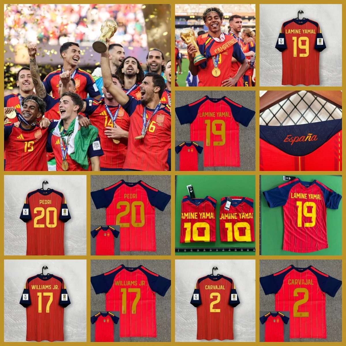 jerseys — Spain Two Star Fan Jersey from Weidian
