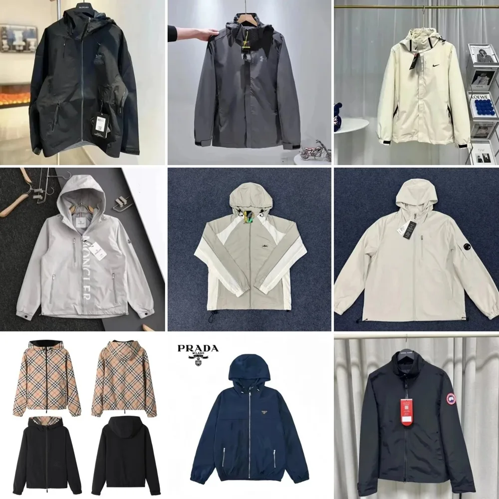 Outdoor-Style Shell Jacket Collection - Image 1